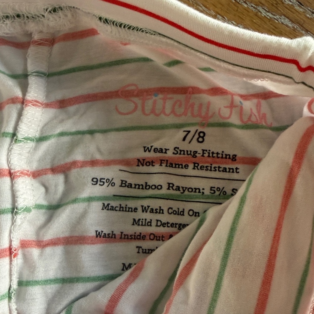 Stitchy Fish PJs - Picture 3 of 3